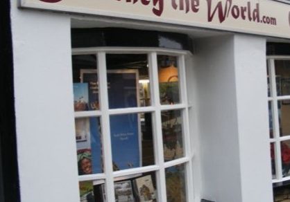 Image of the front of the shop of Journey the World Travel Agents